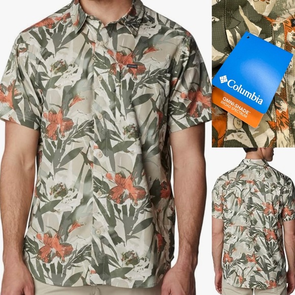 Columbia Men's Silver Ridge Utility Lite, Ancient Fossil Floriculture, 4X Big - Picture 6 of 16